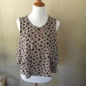 Zara Sleeveless Top - Size Small
